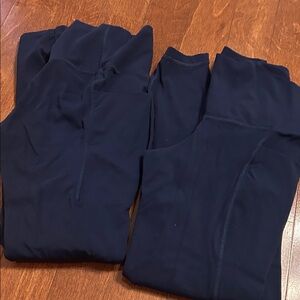 Member mark 2 navy  Leggings Set